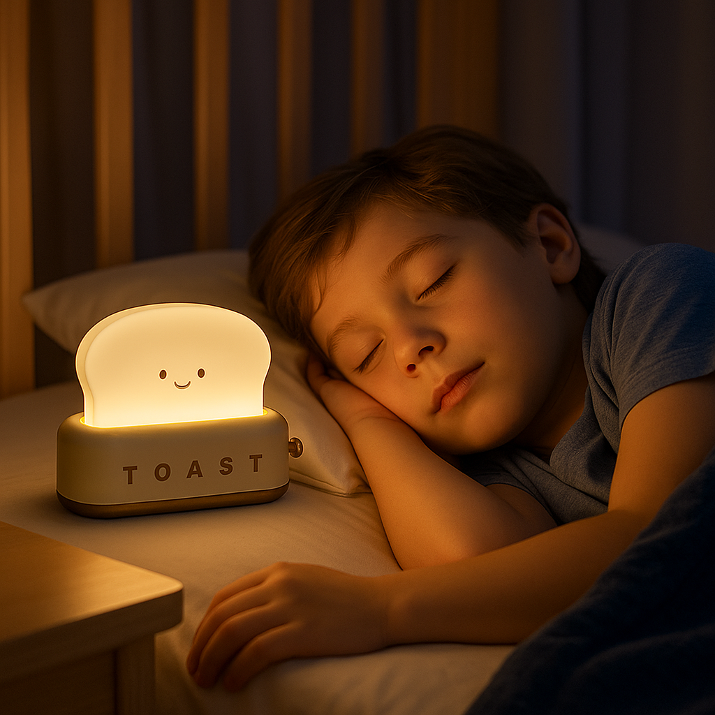Happy Toast Night Light