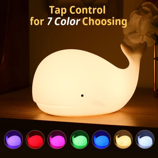 GlowWhale Night Light